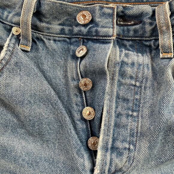 Citizens of Humanity Annina High Rise Relaxed Leg Jeans 23 Button Fly Raw Hem - Picture 9 of 11